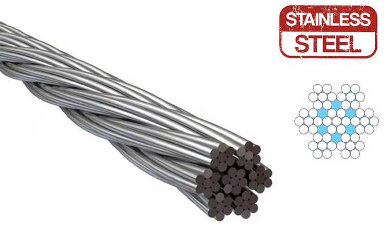 7X7 Stainless Steel Rope